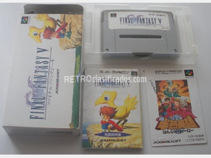 FINAL FANTASY V para SUPER NINTENDO