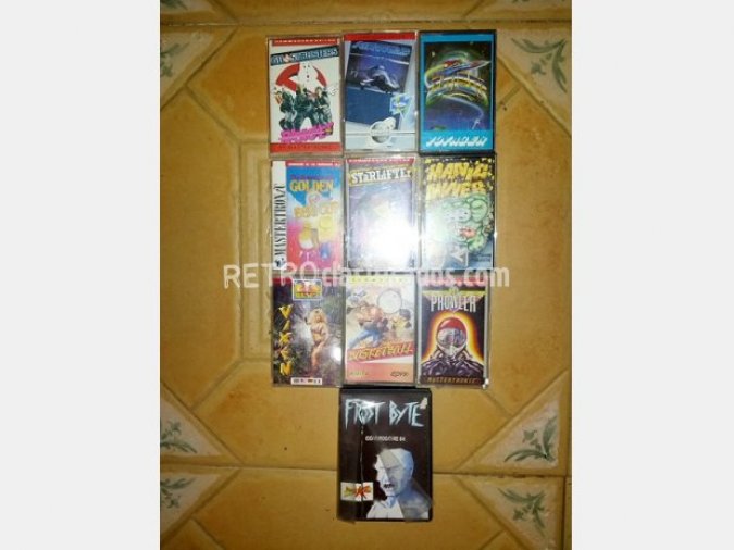 Pack 3. Juegos Commodore Cinta formato n