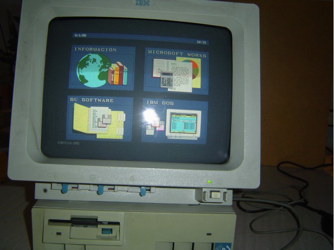 IBM PS/1  Modelo 2011  286 (De los que ya no quedan..)