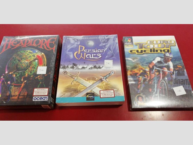 PACK 3 JUEGOS PC PRECINTADOS