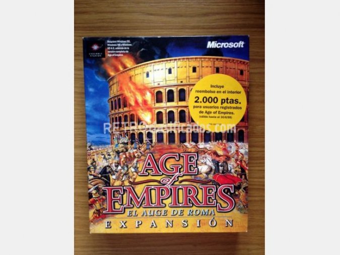 VENDIDO!!! AGE EMPIRES EL AUGE DE ROMA (Expansión)