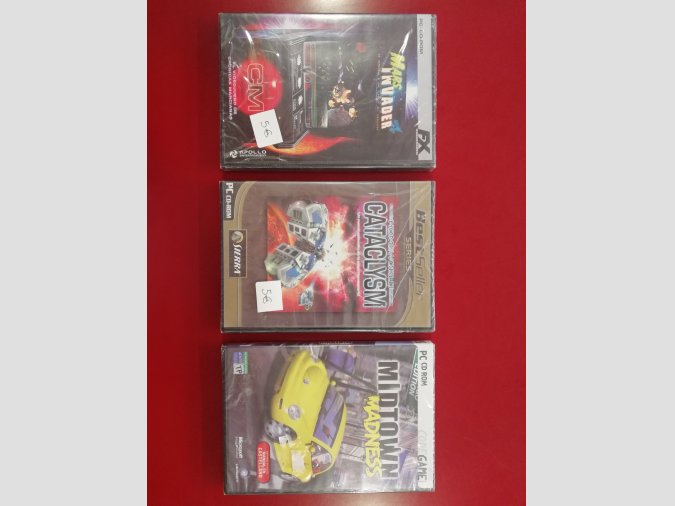 PACK 3 JUEGOS PC PRECINTADOS WIN.95/98