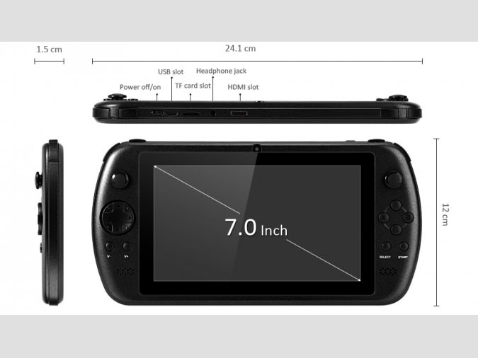 GPD Q9 PSV Consola Android 7